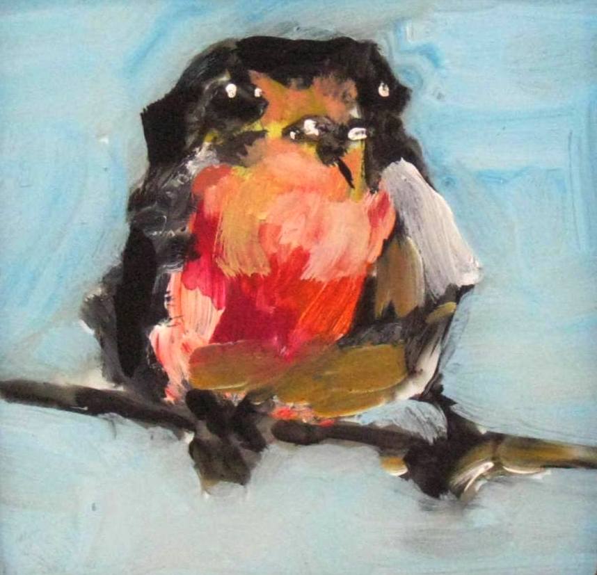 Reingold_Sweet_Birdie3.5x3.5_Reverseoilonglass_wo_frame.jpg
